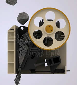 鄂式破碎機整機結(jié)構(gòu)圖