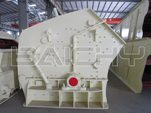 擠壓破碎工藝組合反擊式破碎機