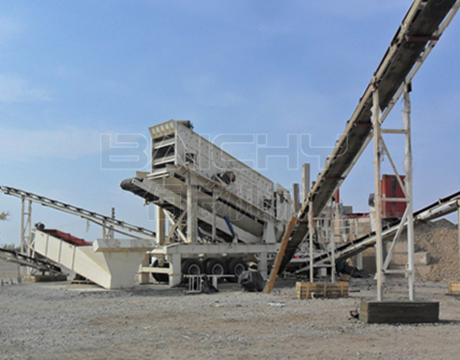 制砂機移動破碎站